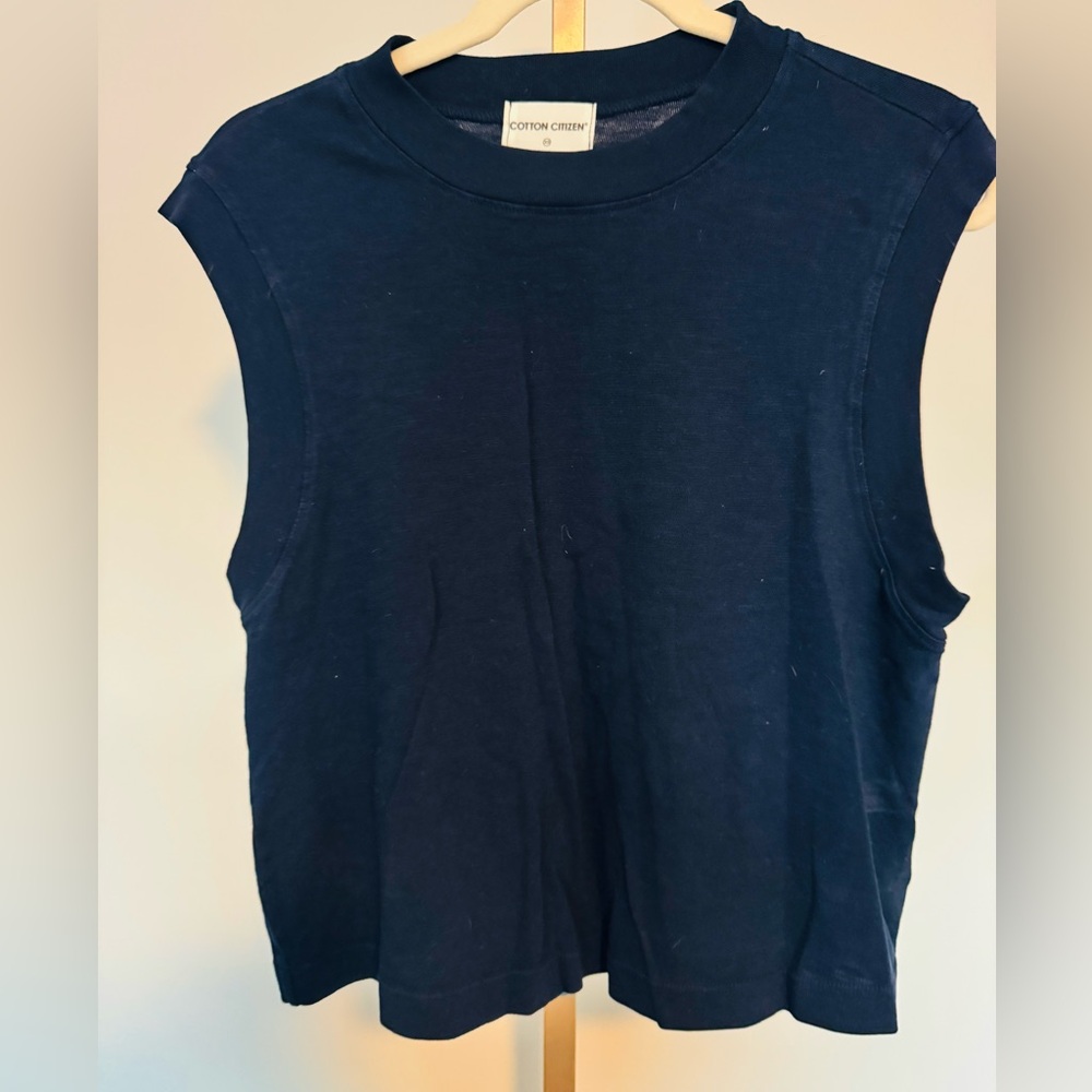 Cotton Citizen Midnight Blue Muscle Tee